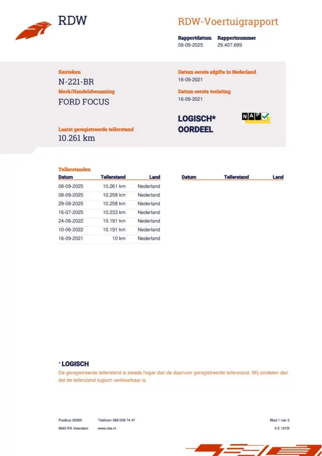 1.0 EcoBoost Trend Edition Business | Navigatie | Parkeersensoren v/a | Camera | 10dkm NAP | NL Auto | DEALER-STAAT