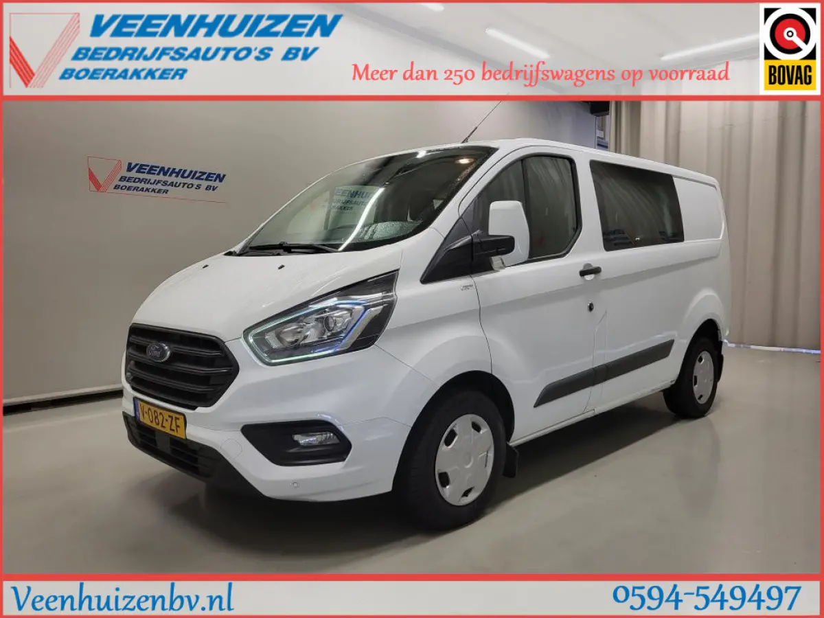 Ford Transit Custom Dubbele Cabine 2019 Diesel Handgeschakeld leasen
