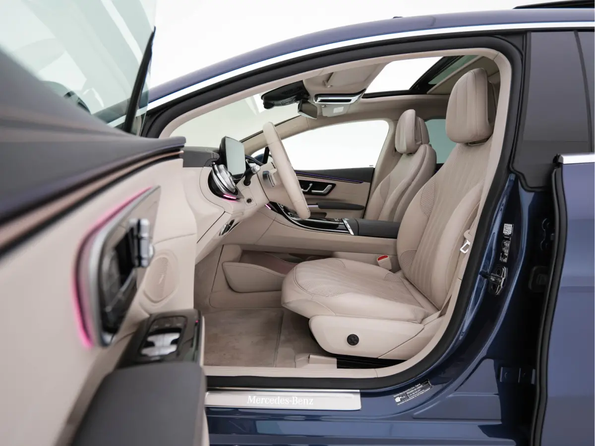 350 Business Line 90 kWh {SOH-100%} [3-Fase-11kW] (INCL-BTW) Aut. *PANO | LEATHER | FULL-LED | MEMORY-PACK | HEATED-COMFORTSEATS | DIGI-COCKPIT | CAMERA | AMBIENT-LIGHT | NAVI-FULLMAP | BLIN