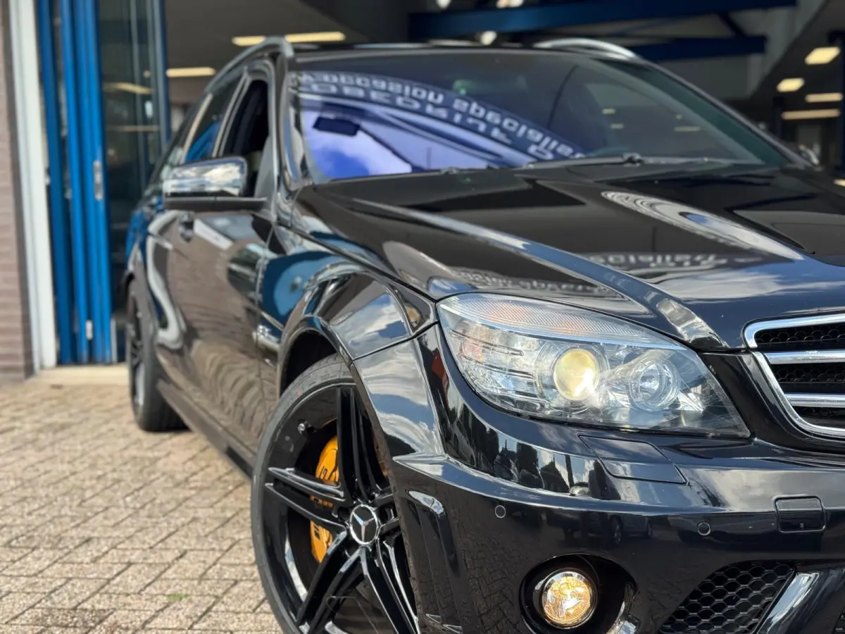 AMG 63 2009 ZWART Youngtimer!