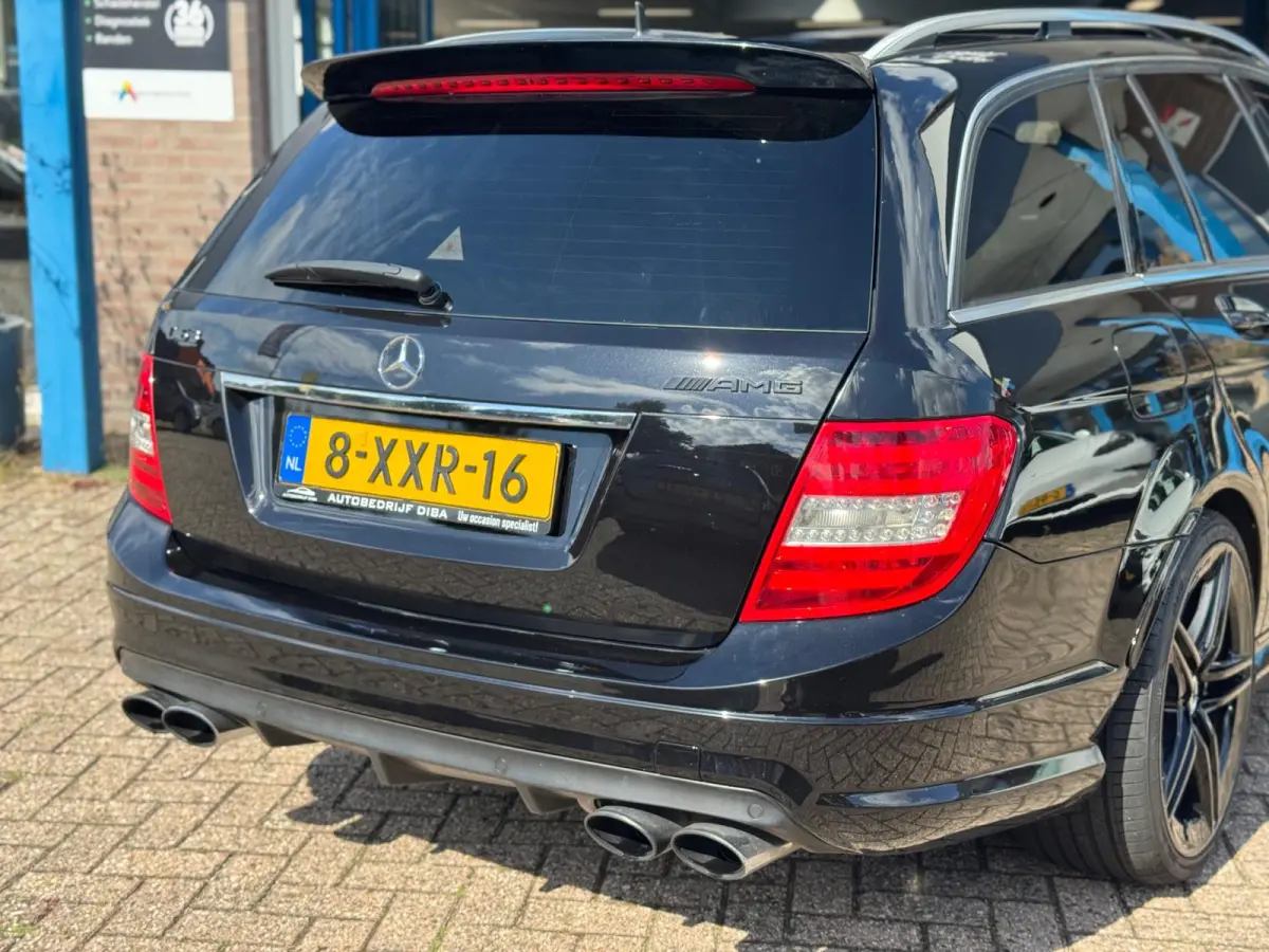 AMG 63 2009 ZWART Youngtimer!