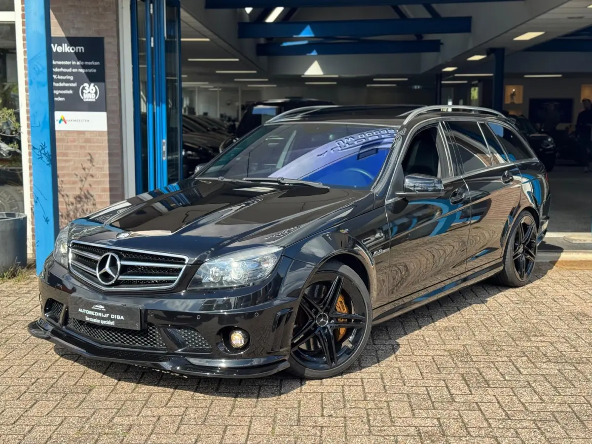AMG 63 2009 ZWART Youngtimer!