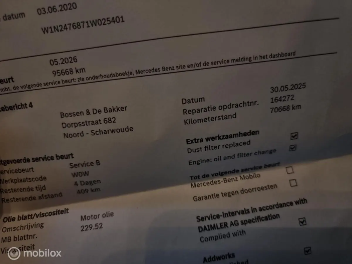 200 Premium Aut-7 74000km, Topstaat. incl BTW