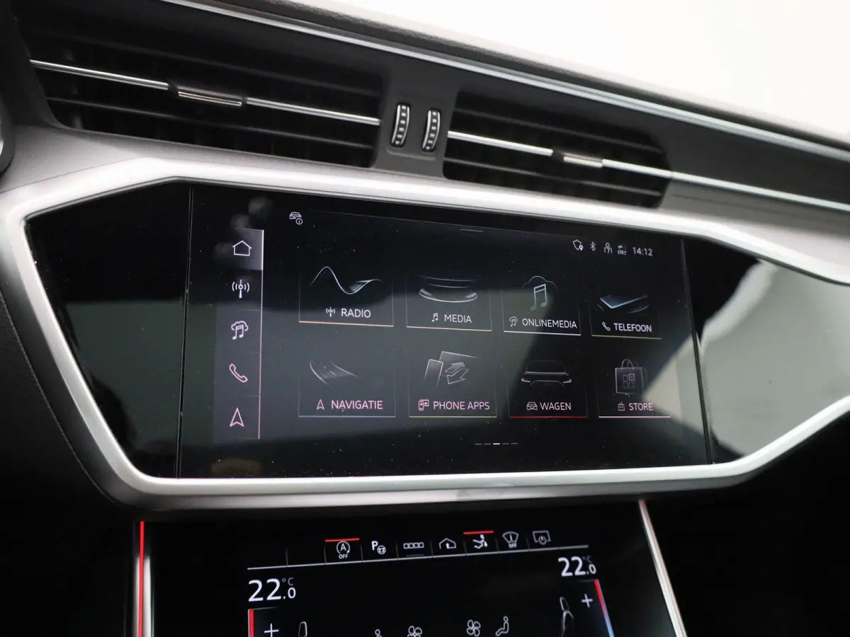 45 TFSI quattro 265 PK | S-line | Automaat | Navigatie | 360 Camera | Panoramadak | Vierwielbesturing | Adaptive Cruise Control | Trekhaak | Stoelverwarming | HD LED Matrix | Head-up display