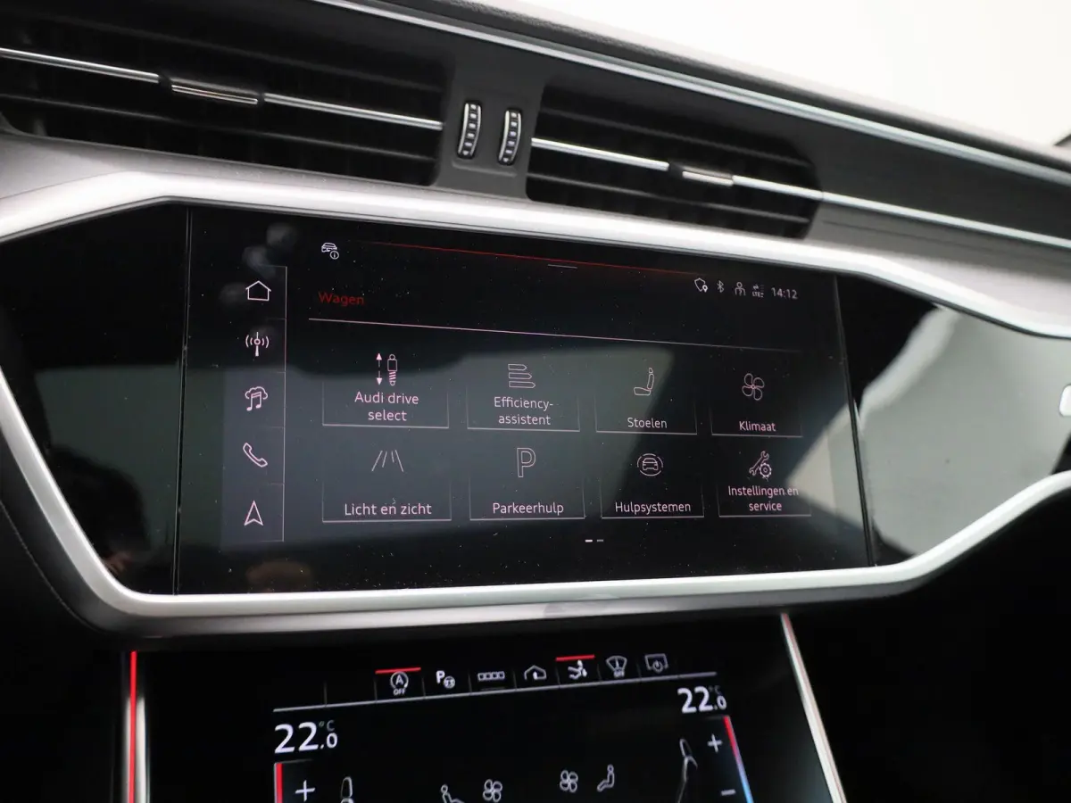 45 TFSI quattro 265 PK | S-line | Automaat | Navigatie | 360 Camera | Panoramadak | Vierwielbesturing | Adaptive Cruise Control | Trekhaak | Stoelverwarming | HD LED Matrix | Head-up display