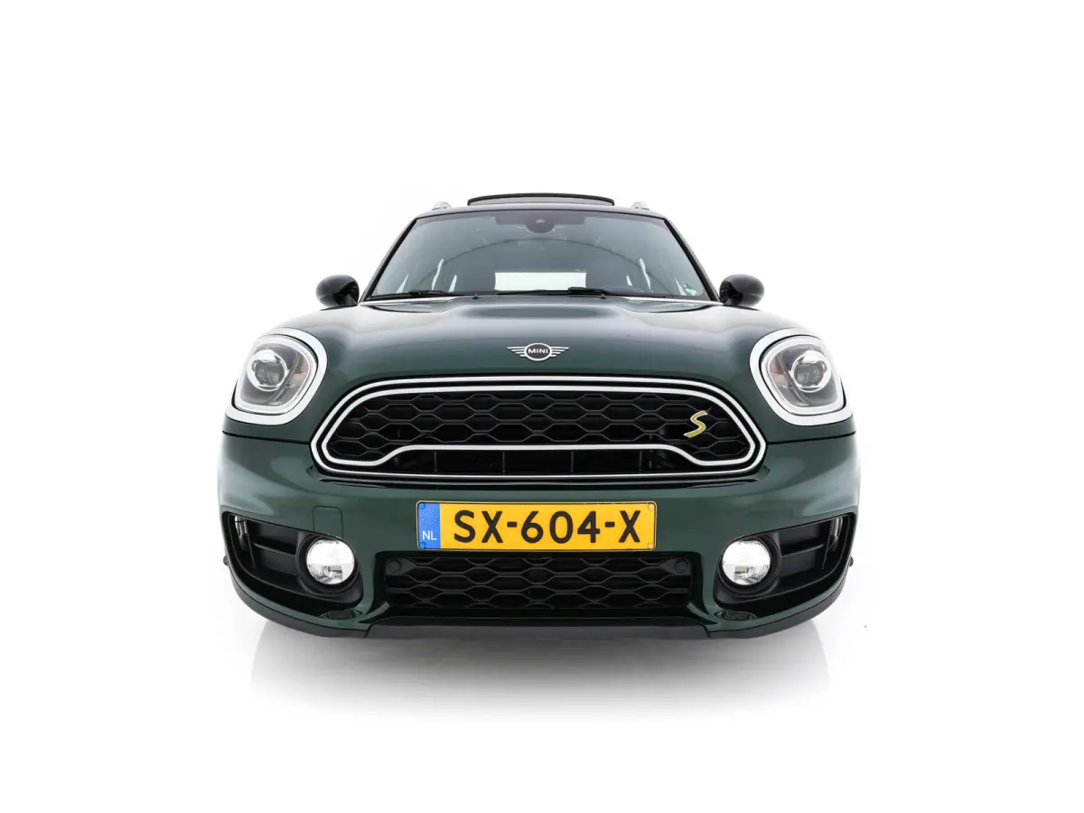 Mini 2.0 Cooper ALL4 Chili Plug-In (INCL-BTW) Aut. *PANO | LEATHER-FABRIC | FULL-LED | SPORT-SEATS | KEYLESS | NAVI-FULLMAP | ECC | AMBIENT-LIGHT | PDC | CRUISE | 18''ALU*