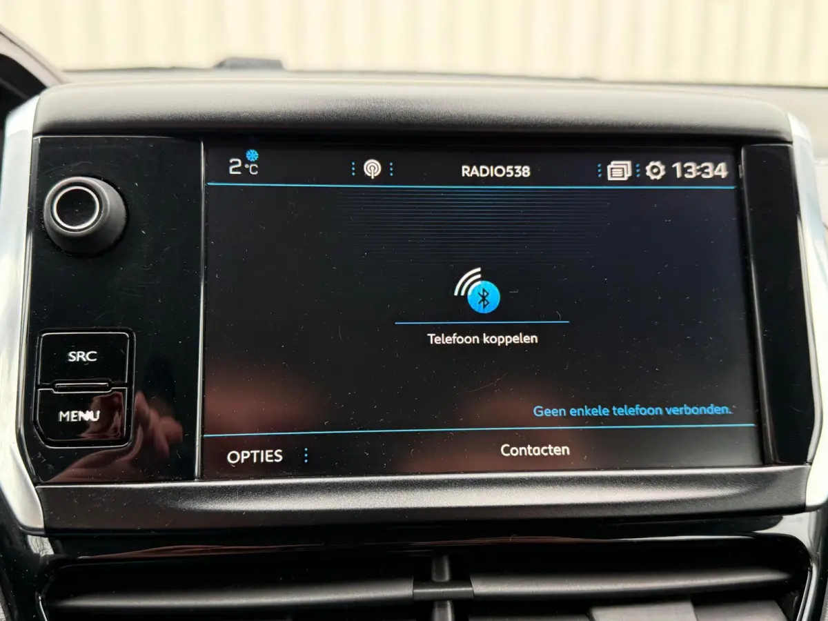 1.2 PureTech Active 2e Eigenaar,Airco,Navigatie,PDC,CruiseControl,ElektrischeRamen,5Deurs,Apk tot 25-10-2026