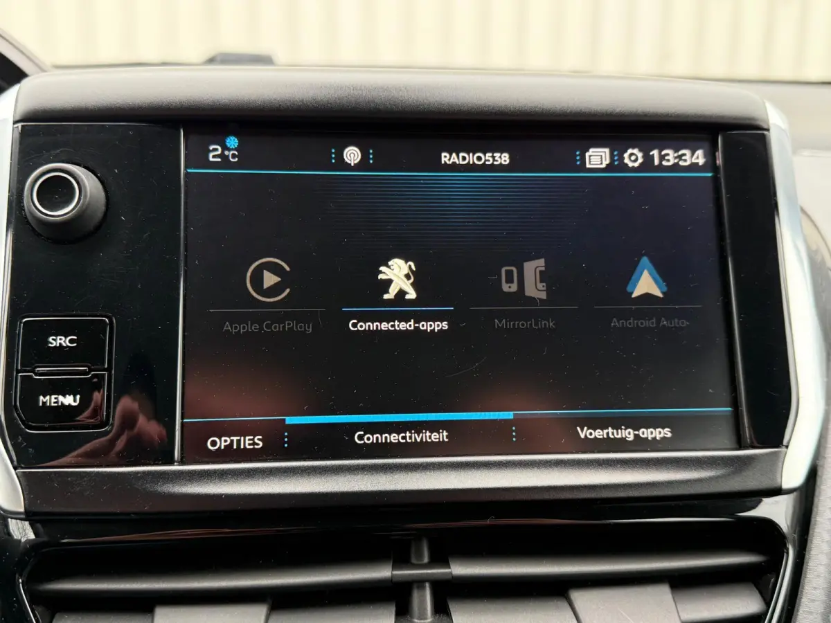 1.2 PureTech Active 2e Eigenaar,Airco,Navigatie,PDC,CruiseControl,ElektrischeRamen,5Deurs,Apk tot 25-10-2026