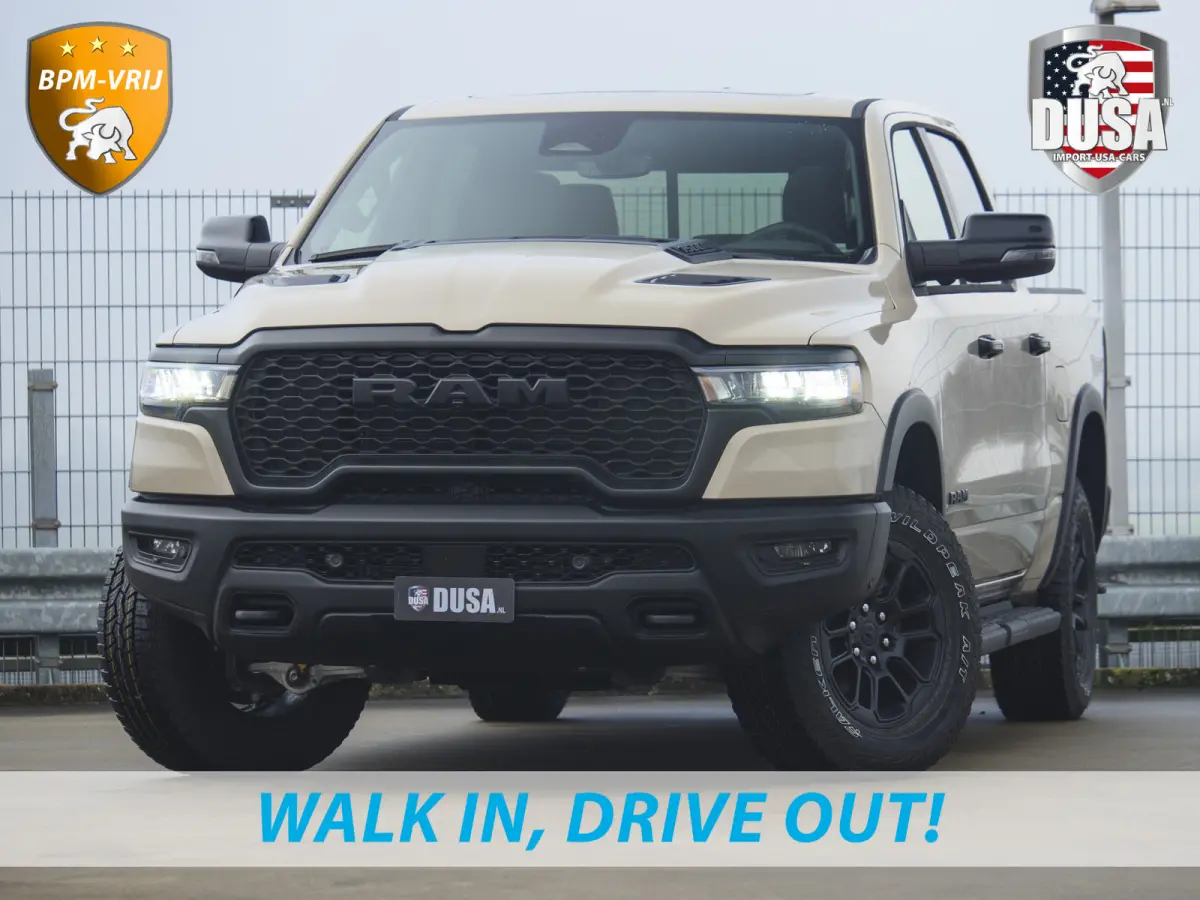 1500 Modellen | Grote voorraad BPM - VRIJ | Sinds 1988 dé specialist in Amerikaanse pick-ups Kom langs en maak een Proefrit in de vernieuwde RAM 1500 modellen