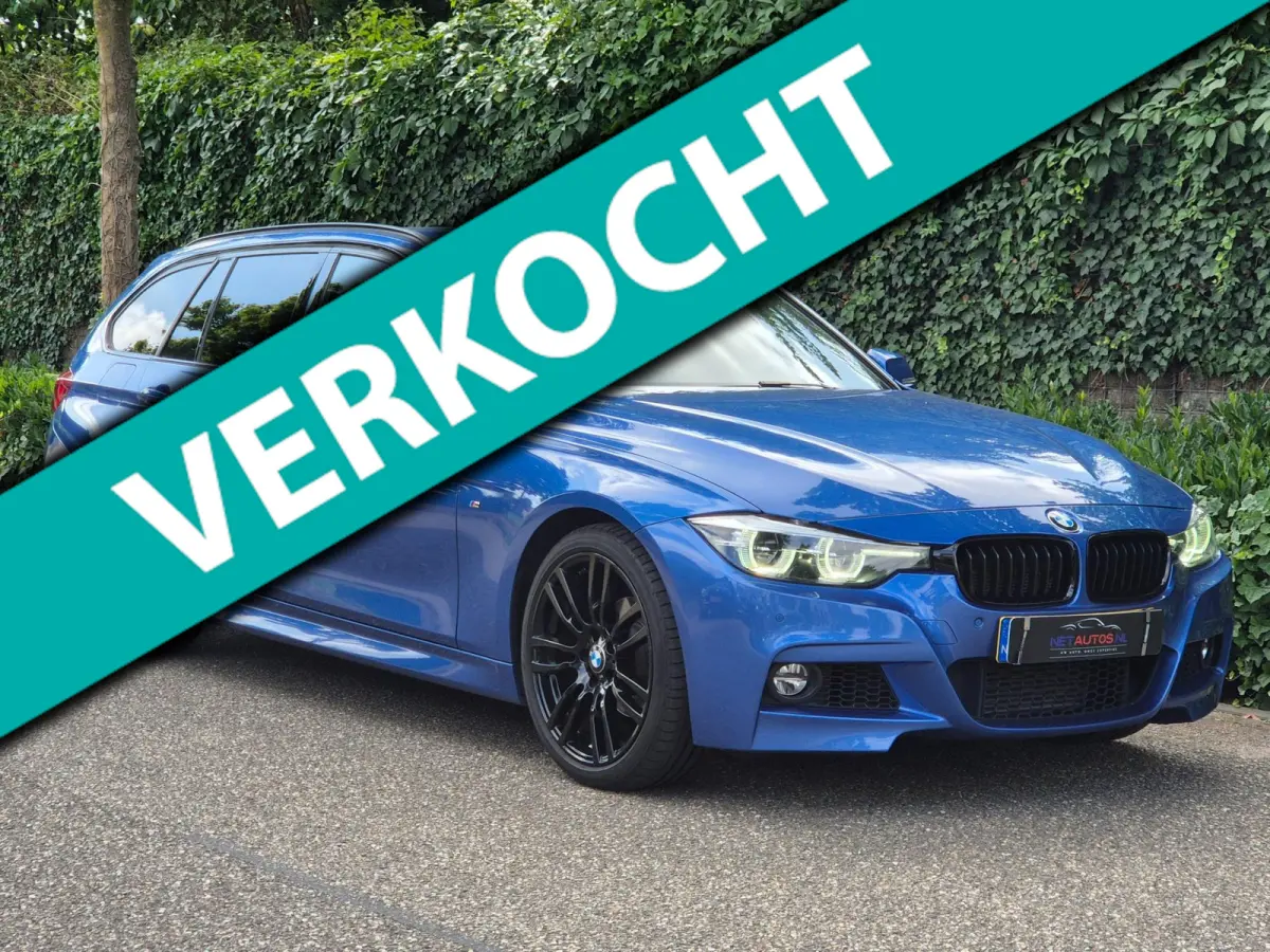 F31 M Sport blauw Harman Kardon Apple CarPlay Dig.teller 19inch breedset Su