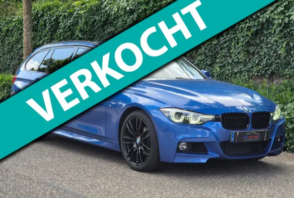 F31 M Sport blauw Harman Kardon Apple CarPlay Dig.teller 19inch breedset Su