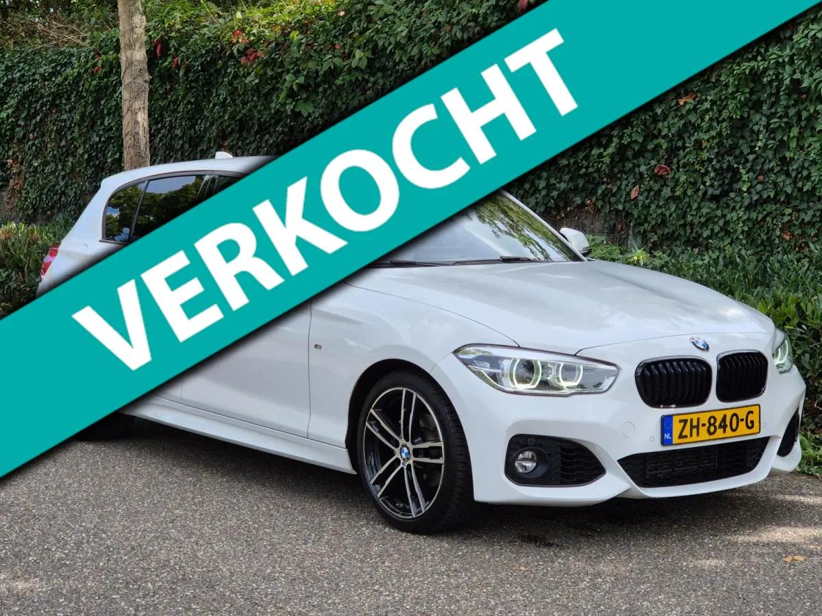 M Sport Ed CarPlay NAP LED GR Navi Automaat Black Panel Teller All weather M Velgen GARANTIE Rij-K 118i High Executive