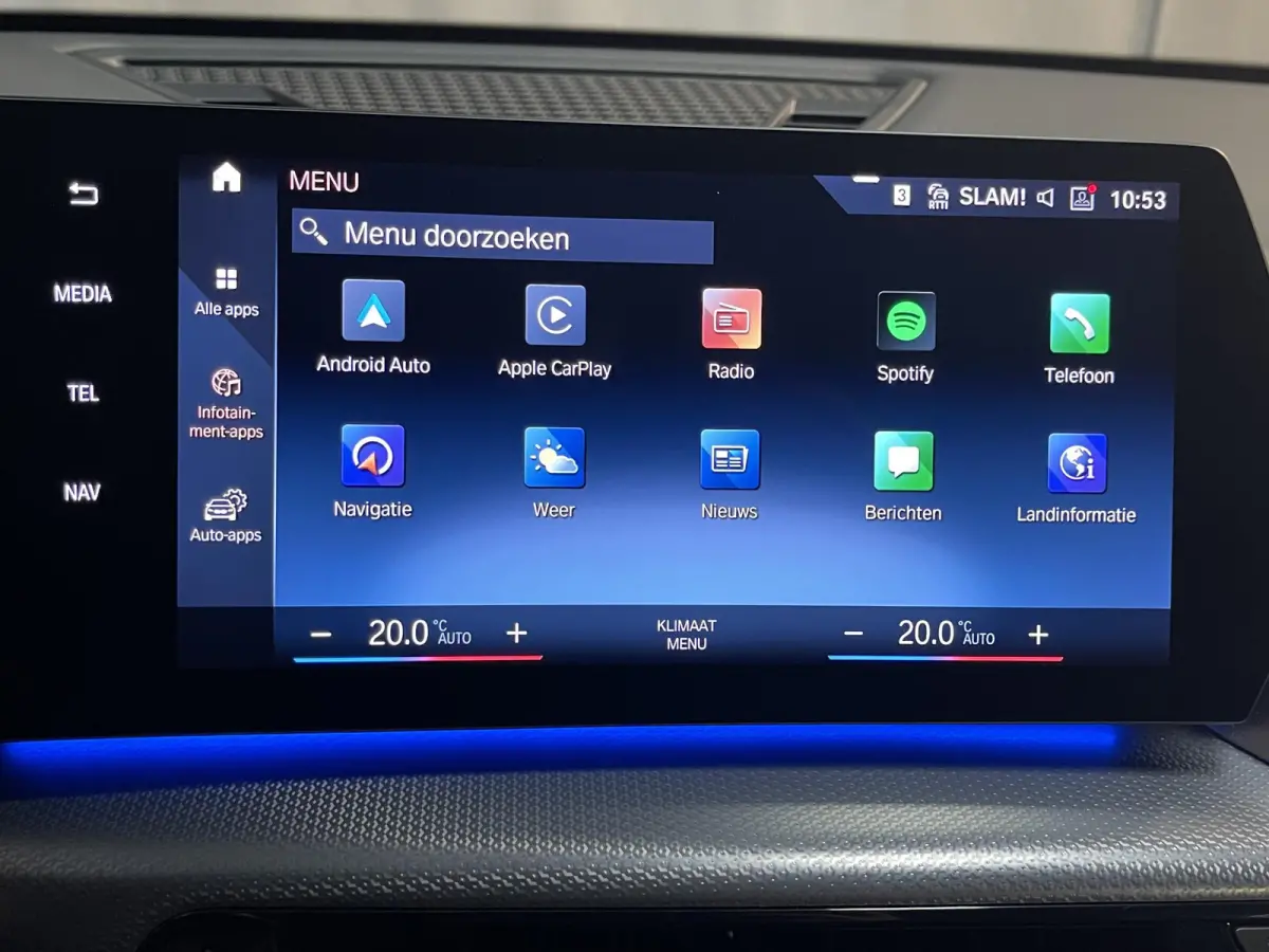 sDrive18i M Sport Shadow Line 18"/Sportstoelen/Adaptieve cruise/Keyless/Stoelverwarming/Camera/Elektrisch klep