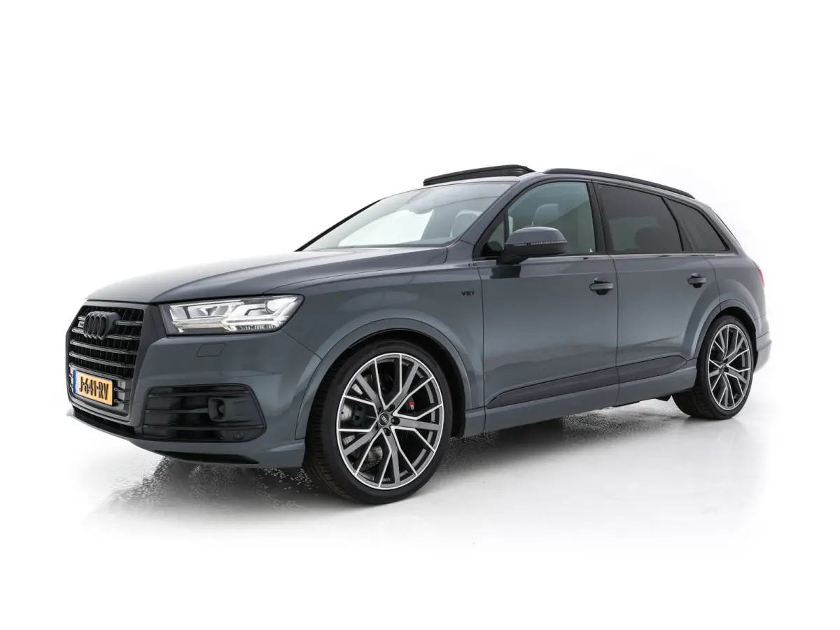 SQ7 4.0 TDI Quattro Pro Line + Aut. *PANO | LEATHER | FULL-LED | DIGI-COCKPIT | BOSE-SOUND | KEYLESS | CAMERA | NAVI-FULLMAP | HEATED/VENTILATED-COMFORTSEATS | SHIFT-PADDLES | CARBON-INLAY |