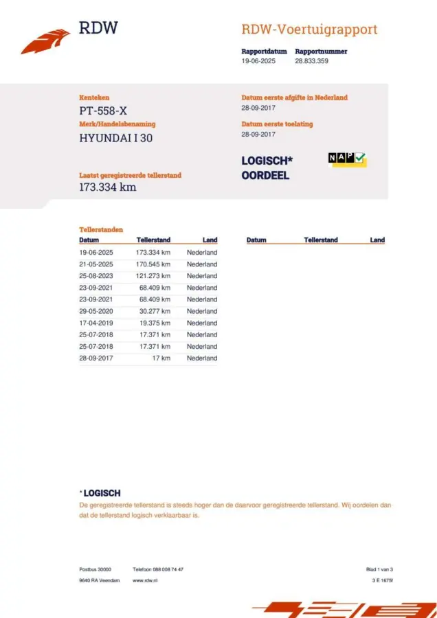 1.0 T-GDI Navigatie | Climate Control | Cruise Control