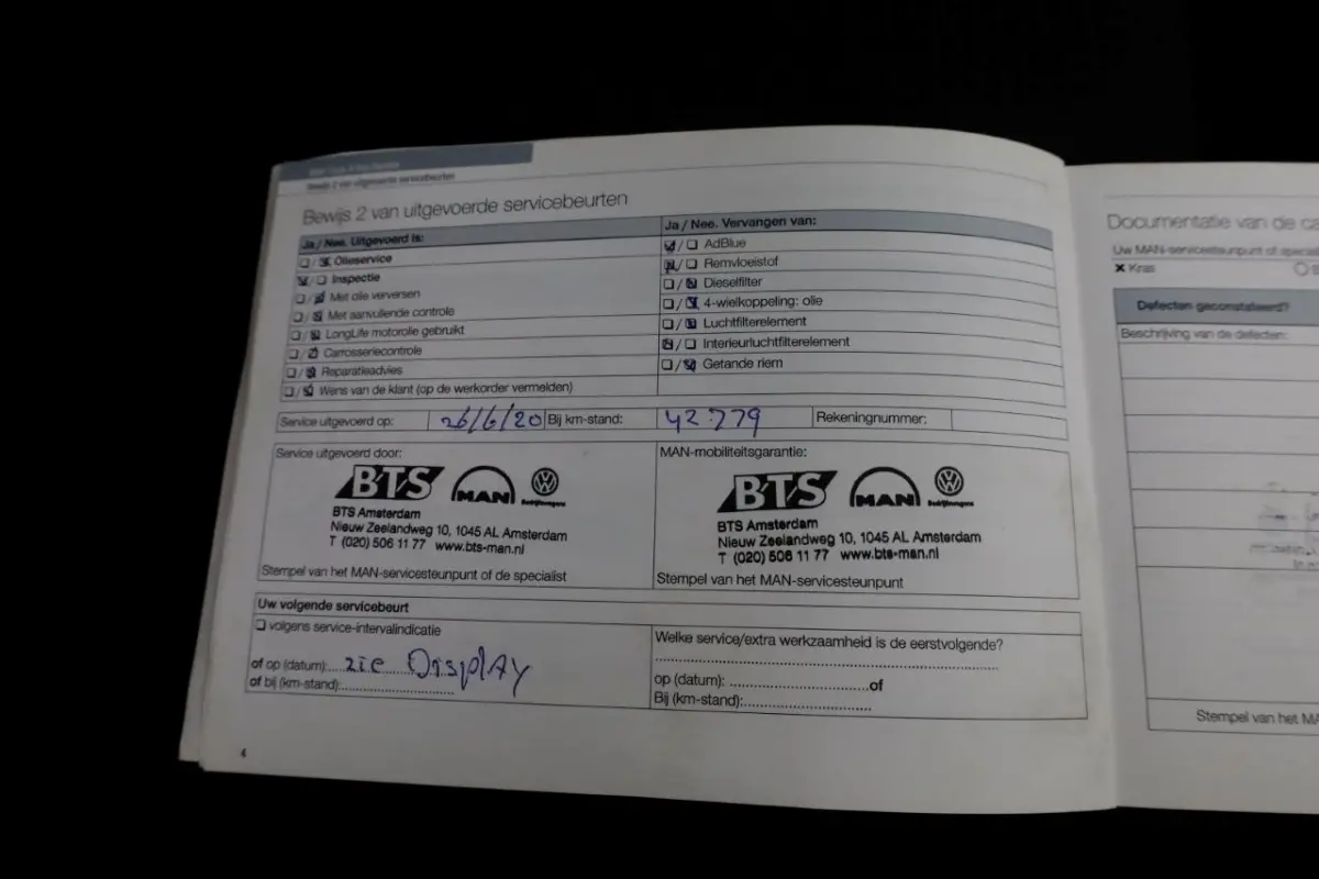 5.180 2.0 177pk E6 L2H1 Kipper Dubbel Lucht Trekhaak 3500kg 06-2018