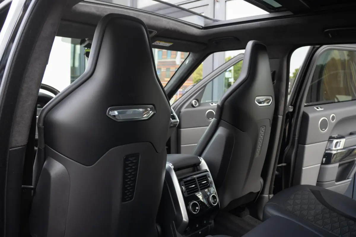 5.0 V8 SVR|1e Eig|Kuipstoel|Pano|Soft Close|DAB|Full Option|Dealer Onderhouden