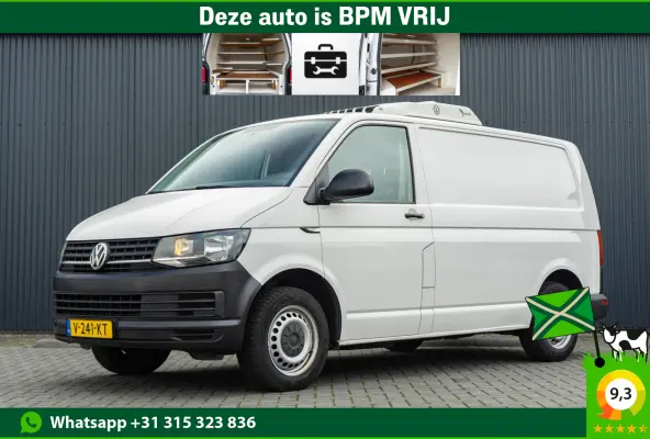 T6 2.0 TDI L1H1 | Koelwagen | Dag en nachtkoeling | 3-Zits | Cruise | Airco | Euro 6