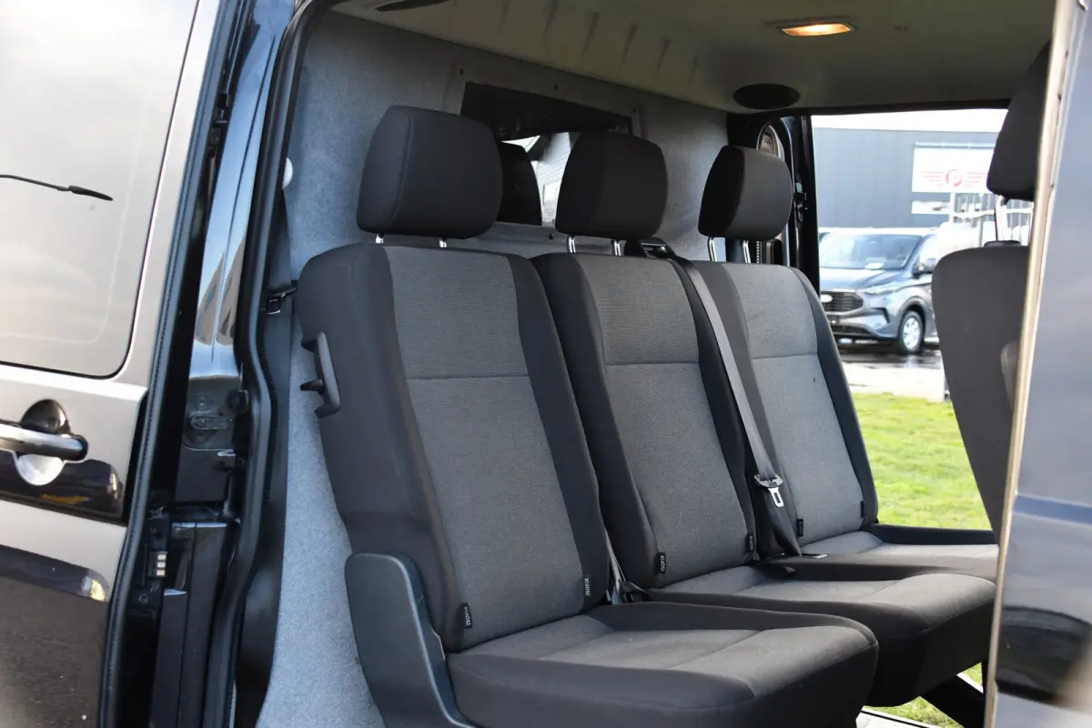 2.0 TDI L2H1 DC 4Motion Highline Black Edition Camera, Cruise, Automaat, Multimedia, 204Pk, 2 x schuifdeur, LED, Uniek!