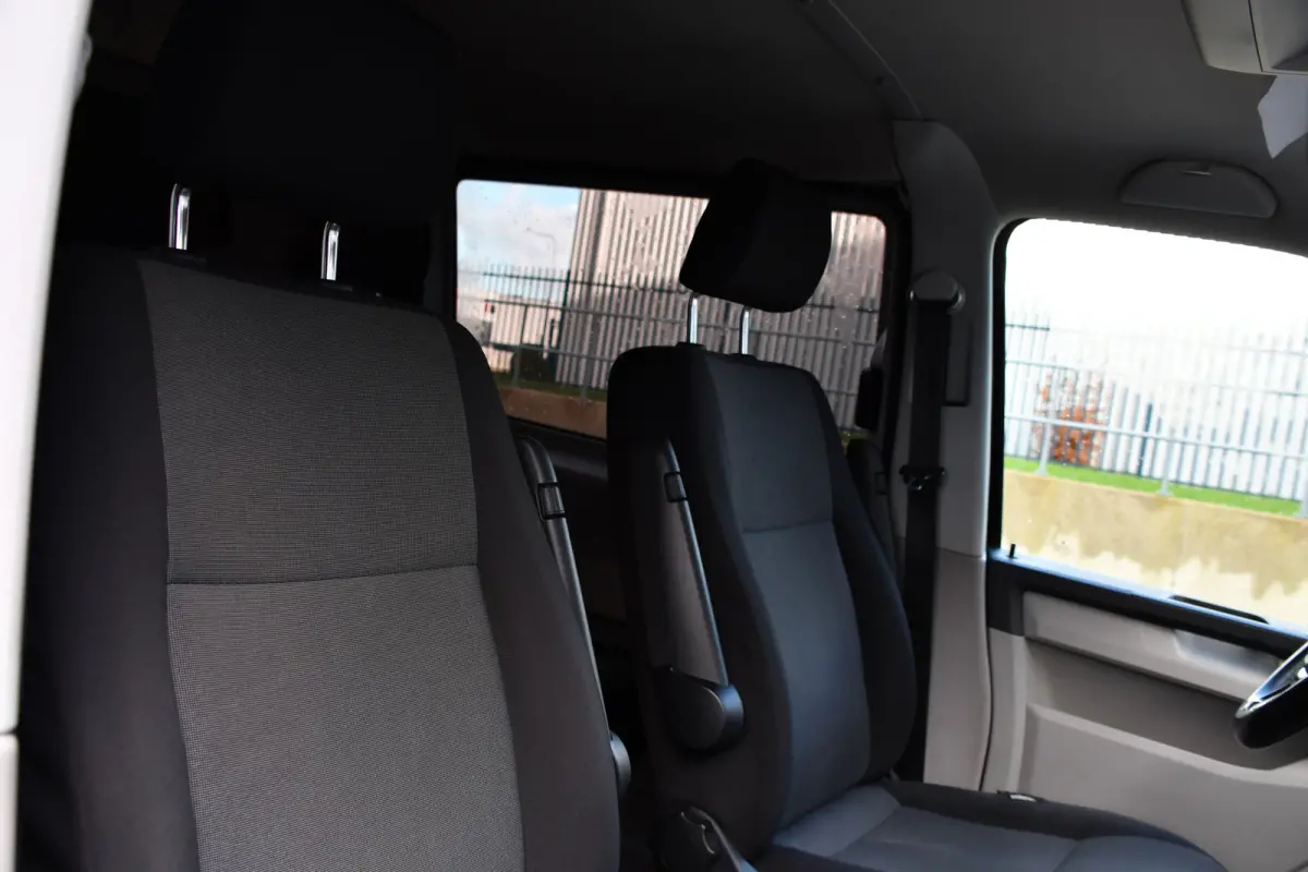 2.0 TDI L2H1 DC 4Motion Highline Black Edition Camera, Cruise, Automaat, Multimedia, 204Pk, 2 x schuifdeur, LED, Uniek!