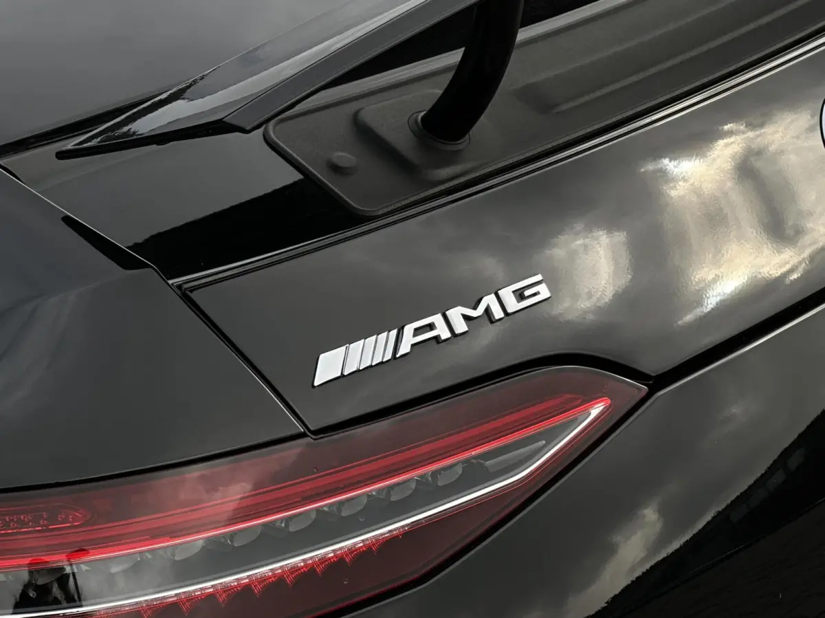 AMG 43 4MATIC+, PANO, BURMESTER, DODEHOEK, LEDER/ALCANTARA, SPORTUITLAAT, STOELVERWARMING/VENTILATIE, LICHTMETAAL 20"