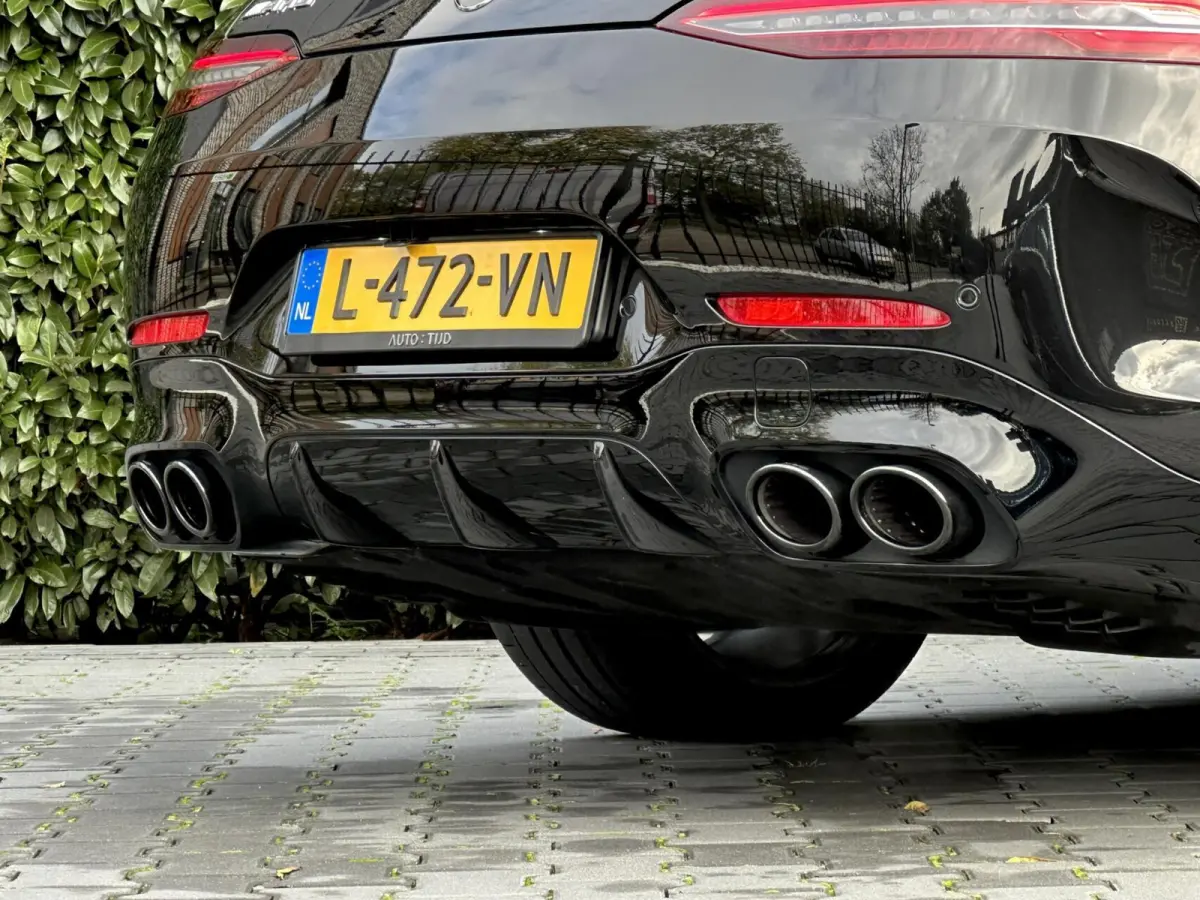 AMG 43 4MATIC+, PANO, BURMESTER, DODEHOEK, LEDER/ALCANTARA, SPORTUITLAAT, STOELVERWARMING/VENTILATIE, LICHTMETAAL 20"