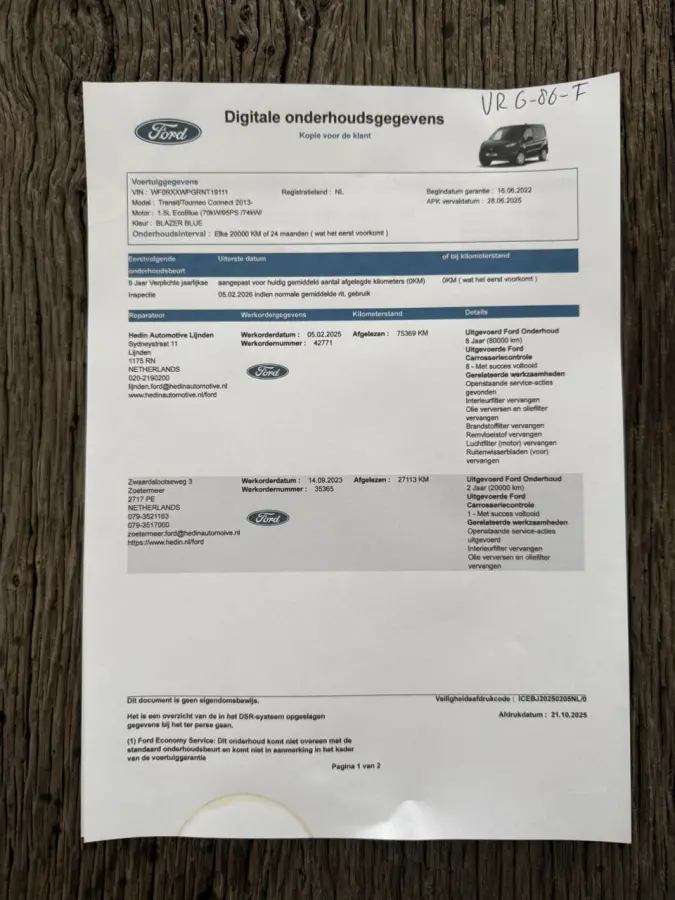 1.5 EcoBlue Automaat Hondenauto 2x Bench/hondenrek