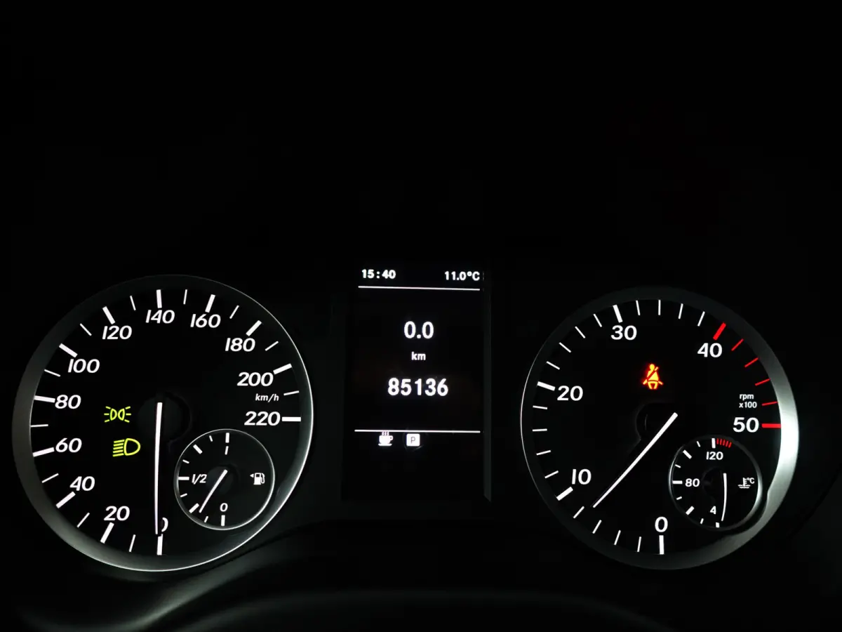 116 CDI XL AMG Night Edition- 3 Pers, Leder, Stoelverwarming, Park Assist, Cruise, Clima, Sidebars