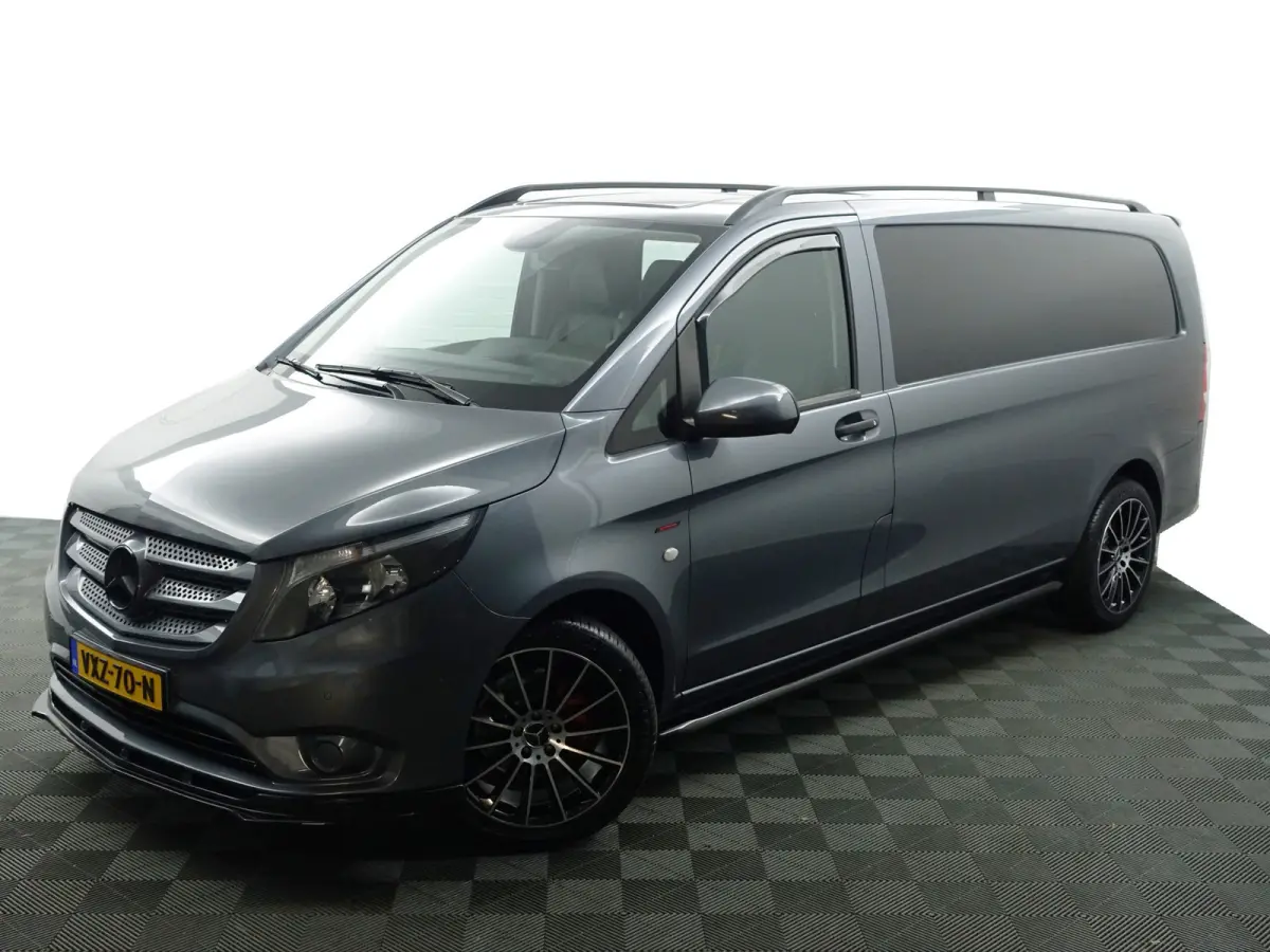 116 CDI XL AMG Night Edition- 3 Pers, Leder, Stoelverwarming, Park Assist, Cruise, Clima, Sidebars