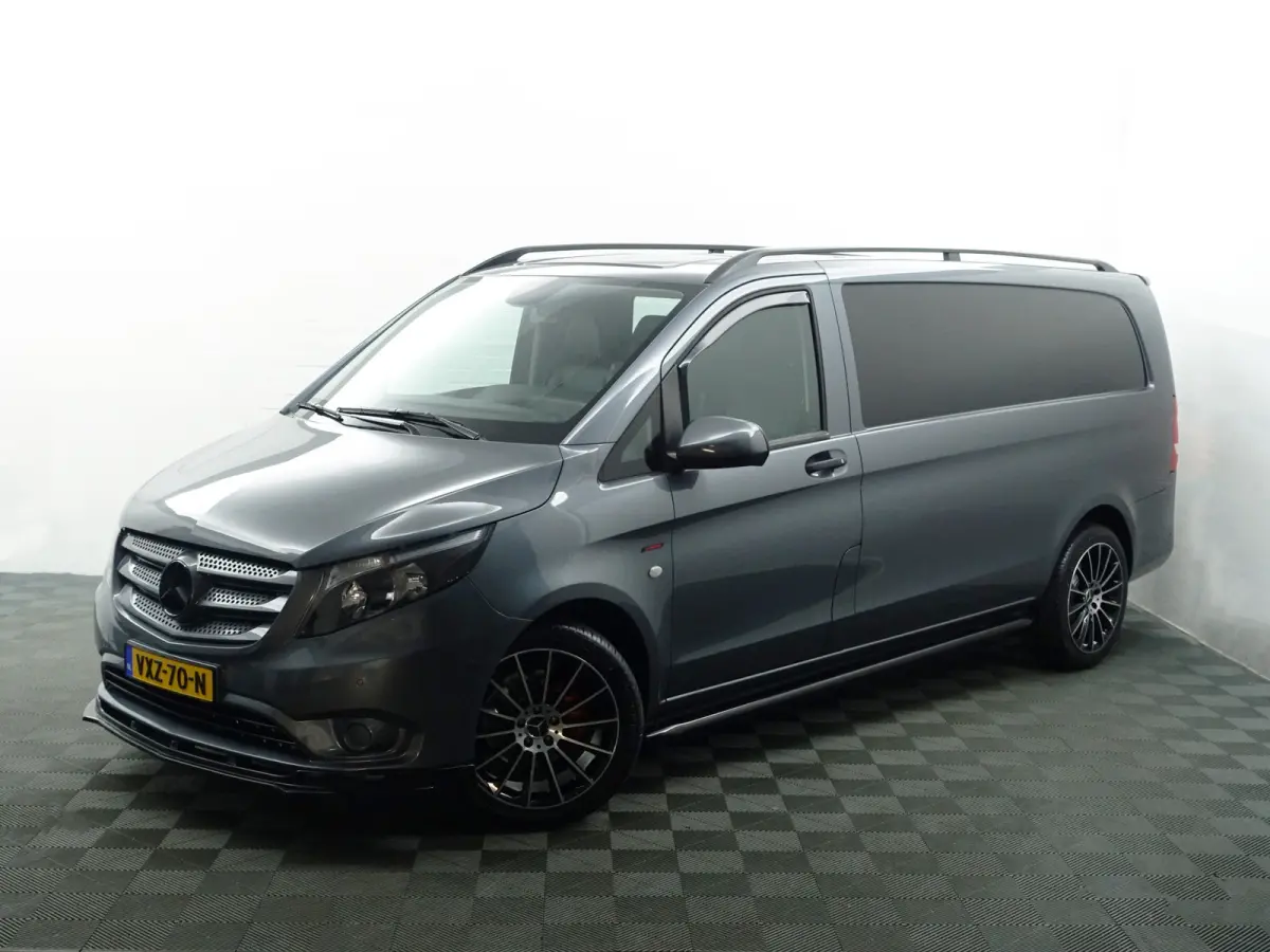 116 CDI XL AMG Night Edition- 3 Pers, Leder, Stoelverwarming, Park Assist, Cruise, Clima, Sidebars