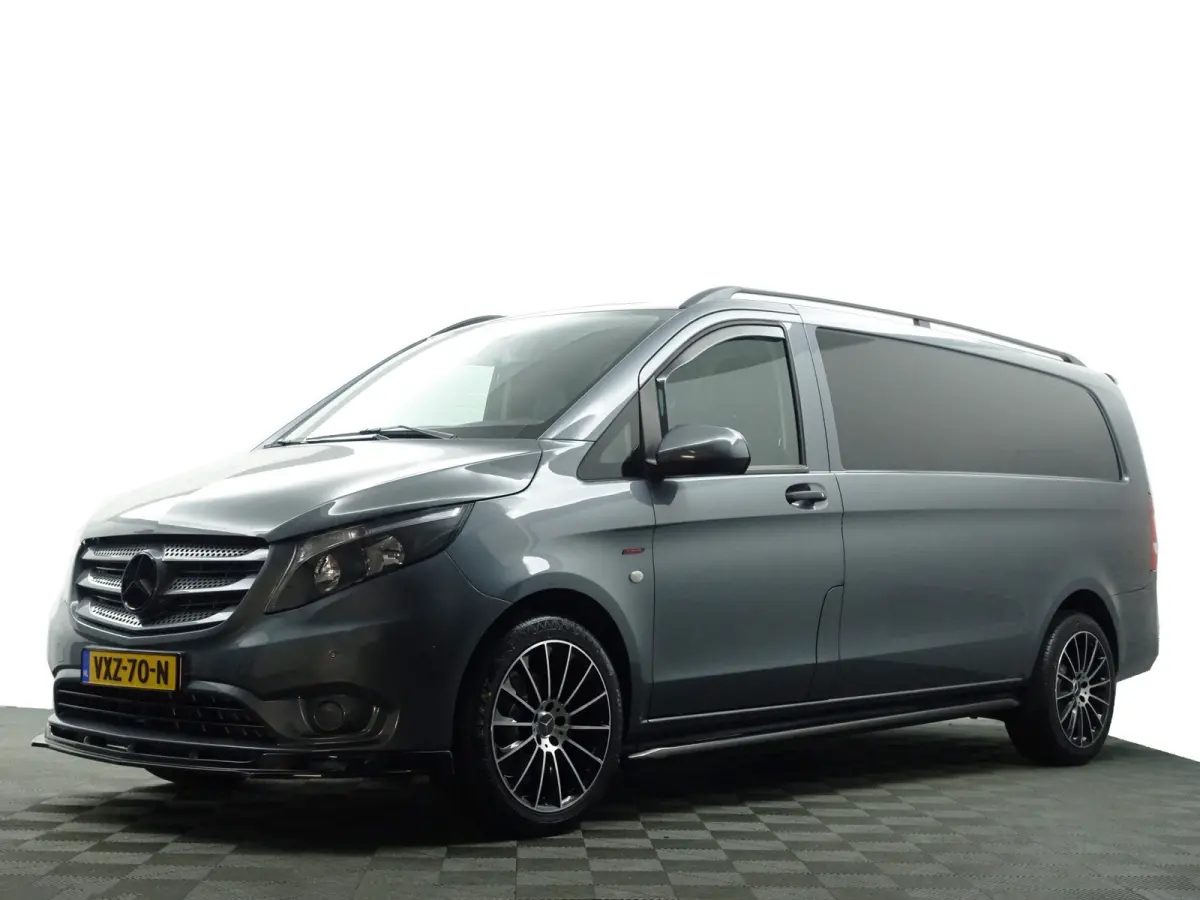 116 CDI XL AMG Night Edition- 3 Pers, Leder, Stoelverwarming, Park Assist, Cruise, Clima, Sidebars