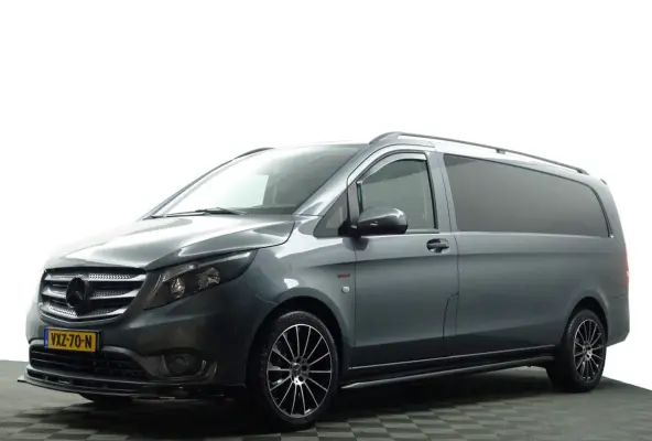 116 CDI XL AMG Night Edition- 3 Pers, Leder, Stoelverwarming, Park Assist, Cruise, Clima, Sidebars