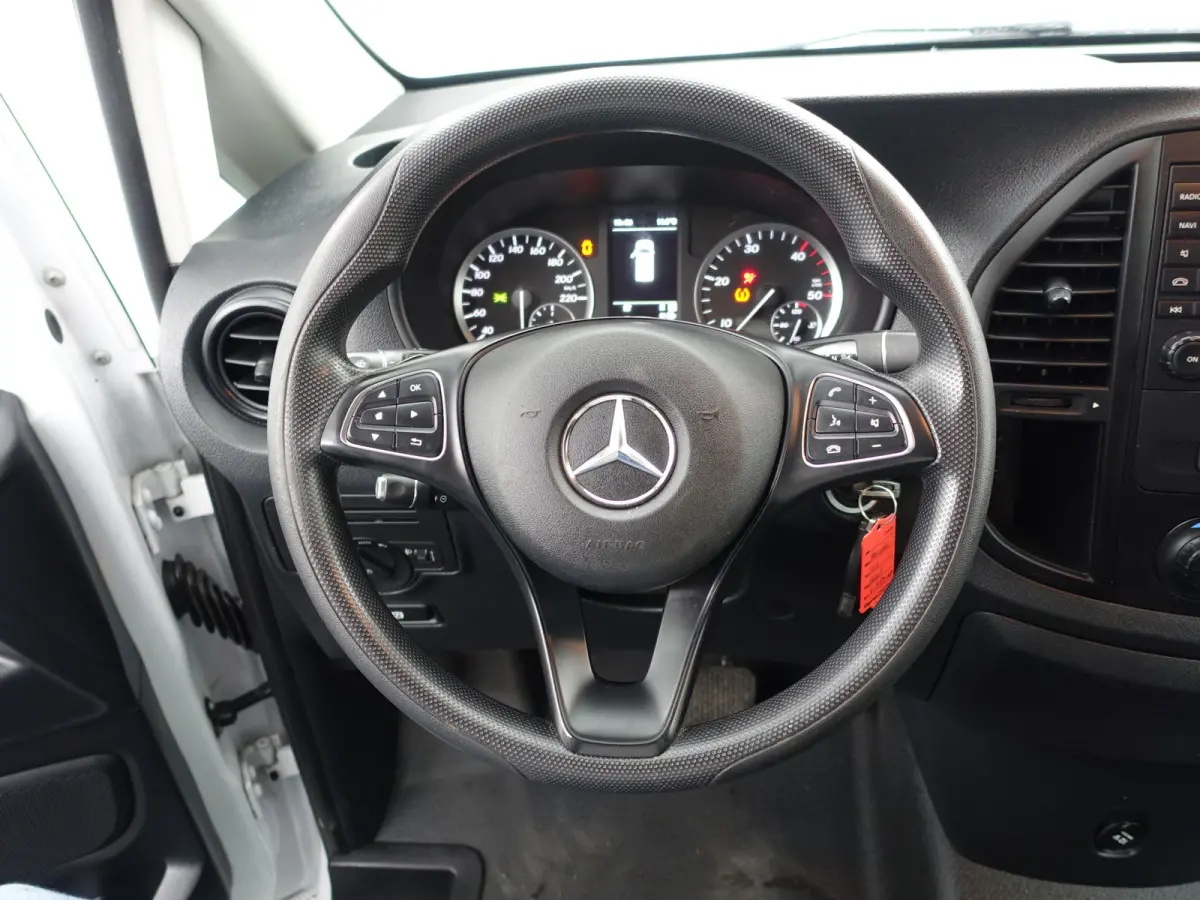 114 CDI Lang Ambition Aut- 3 Pers, Navi, Clima, Camera, Cruise, Dynamic Select, Grijs Kenteken