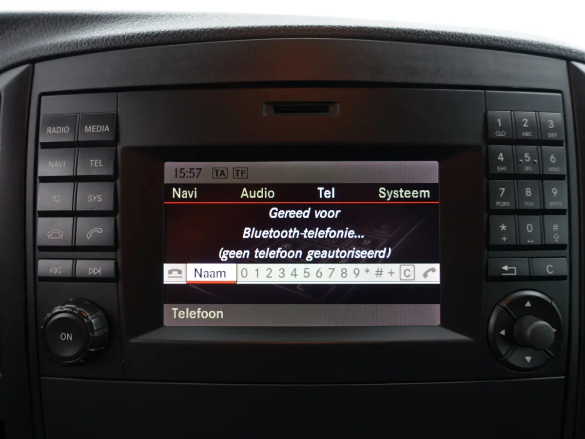 114 CDI Lang Ambition Aut- 3 Pers, Navi, Clima, Camera, Cruise, Dynamic Select, Grijs Kenteken