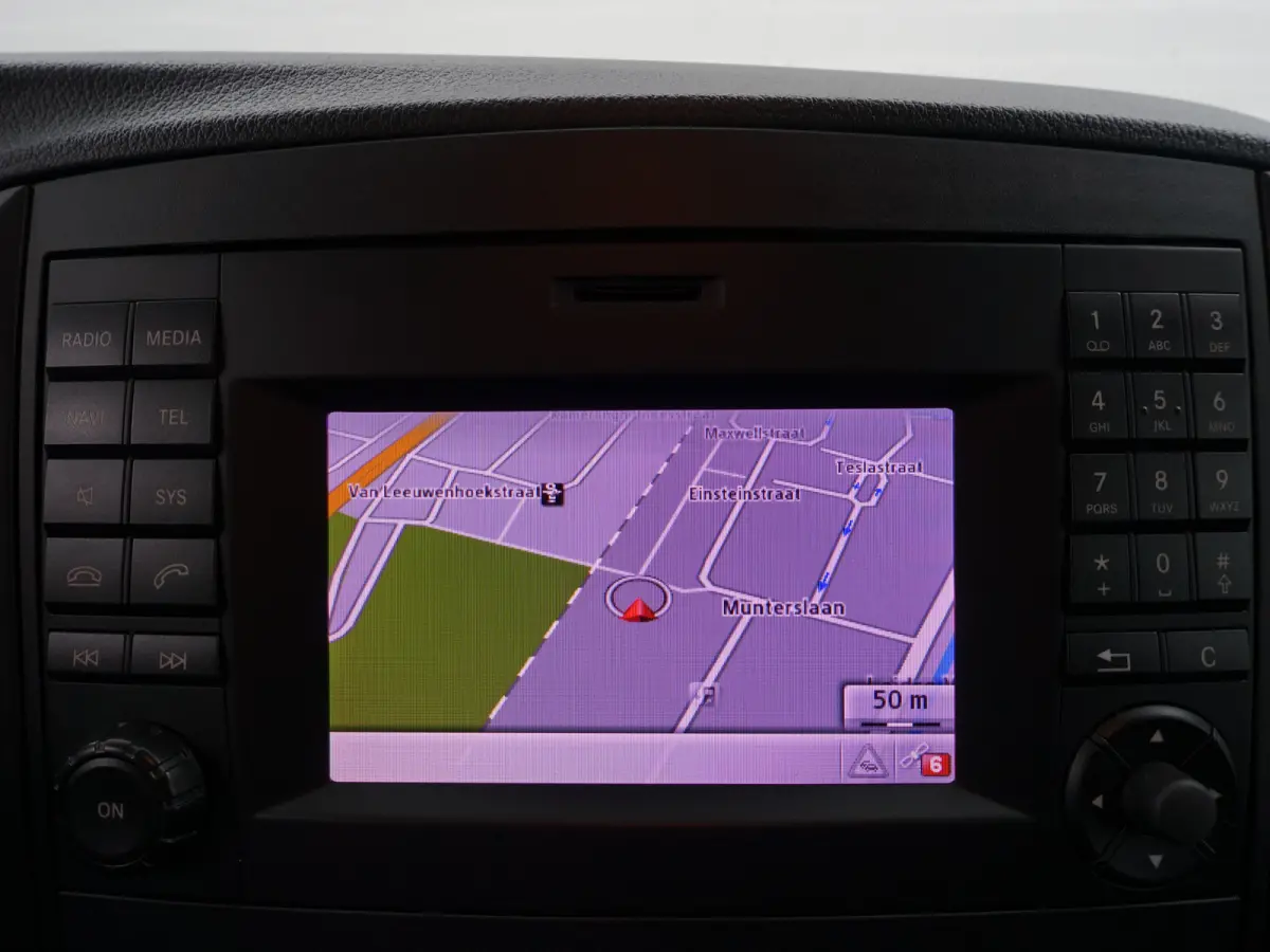 114 CDI Lang Ambition Aut- 3 Pers, Navi, Clima, Camera, Cruise, Dynamic Select, Grijs Kenteken
