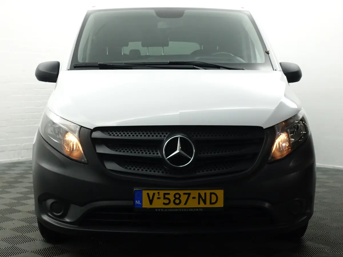 114 CDI Lang Ambition Aut- 3 Pers, Navi, Clima, Camera, Cruise, Dynamic Select, Grijs Kenteken