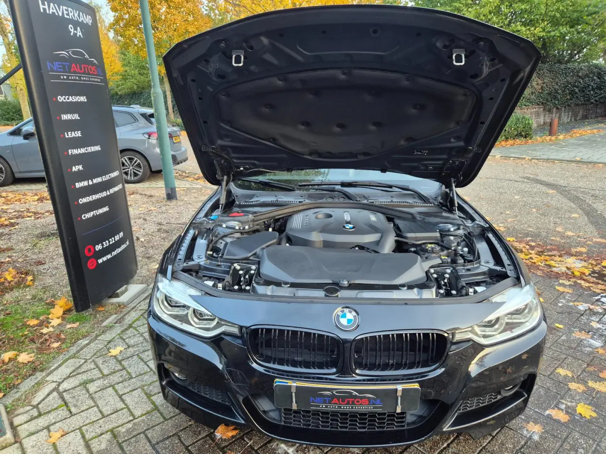 320i F30 M Sport Apple CarPlay Elk. Trekhaak 6WB Dig, Dash Keyless 19inch Breedset GARANTIE 320i Corporate L High Ex