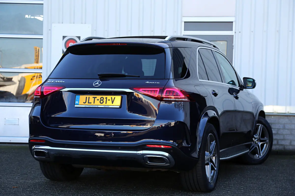 350 e PHEV Plug in 4MATIC AMG*Perfect MB Onderh.*BTW*1ste Eig*Luchtvering/Pano/ACC/360/Stoelverw./Stoelkoeling/MBUX/LED/Elek. Klep/Standkachel/Dodehoek/Rijstrook/Apple Carplay-Android/VOL*