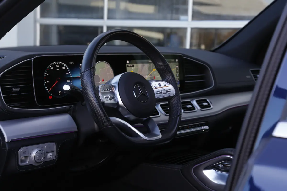 350 e PHEV Plug in 4MATIC AMG*Perfect MB Onderh.*BTW*1ste Eig*Luchtvering/Pano/ACC/360/Stoelverw./Stoelkoeling/MBUX/LED/Elek. Klep/Standkachel/Dodehoek/Rijstrook/Apple Carplay-Android/VOL*