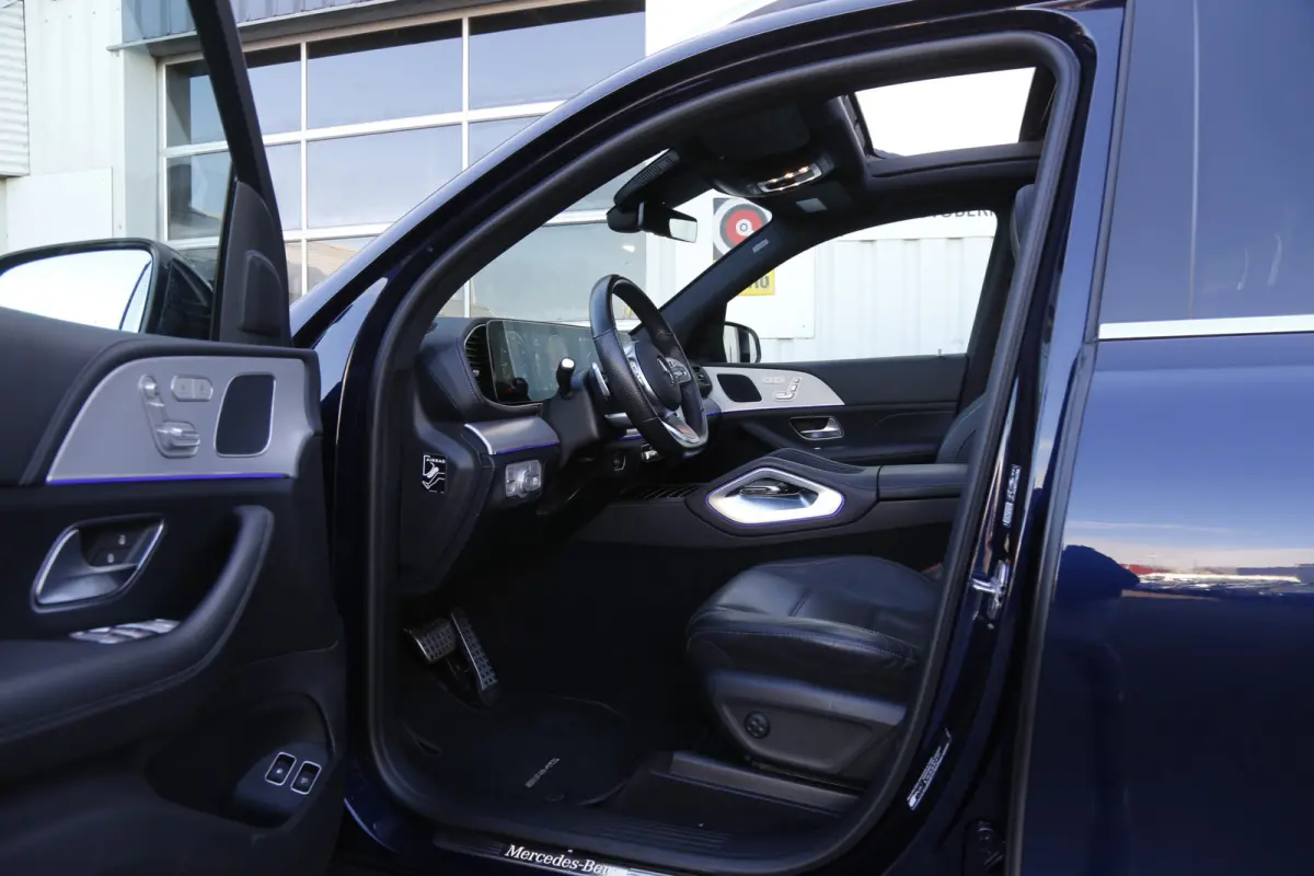 350 e PHEV Plug in 4MATIC AMG*Perfect MB Onderh.*BTW*1ste Eig*Luchtvering/Pano/ACC/360/Stoelverw./Stoelkoeling/MBUX/LED/Elek. Klep/Standkachel/Dodehoek/Rijstrook/Apple Carplay-Android/VOL*