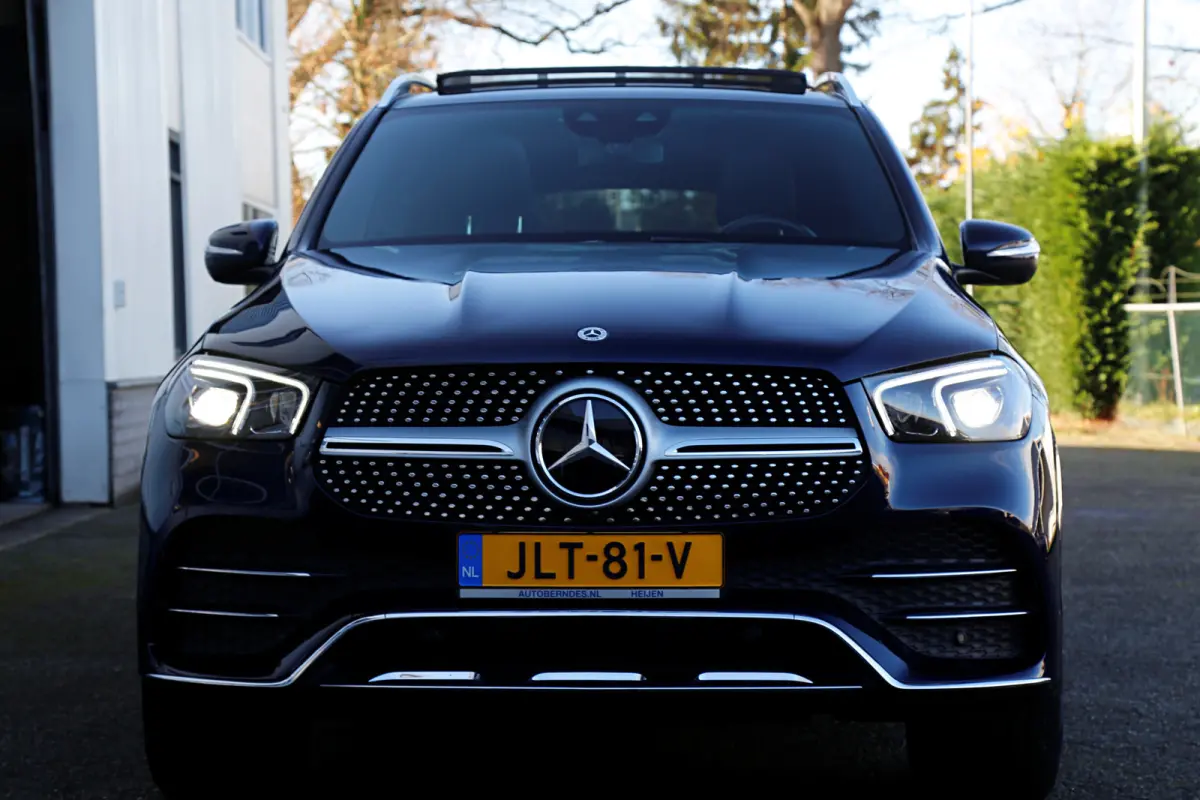 350 e PHEV Plug in 4MATIC AMG*Perfect MB Onderh.*BTW*1ste Eig*Luchtvering/Pano/ACC/360/Stoelverw./Stoelkoeling/MBUX/LED/Elek. Klep/Standkachel/Dodehoek/Rijstrook/Apple Carplay-Android/VOL*