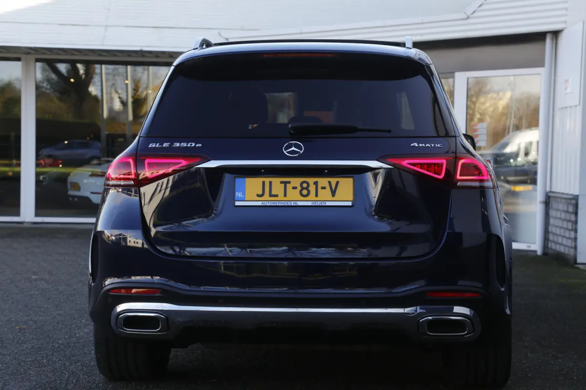 350 e PHEV Plug in 4MATIC AMG*Perfect MB Onderh.*BTW*1ste Eig*Luchtvering/Pano/ACC/360/Stoelverw./Stoelkoeling/MBUX/LED/Elek. Klep/Standkachel/Dodehoek/Rijstrook/Apple Carplay-Android/VOL*