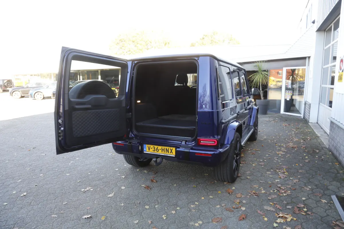 AMG 63 Grijs kenteken*MB Fabrieksgar.t/m02-2029!*Mystic Blue*Drivers package/Ride Control/Sportuitlaat/Nappa/Massage/ACC/Dak/Night II/22 inch/VOL*