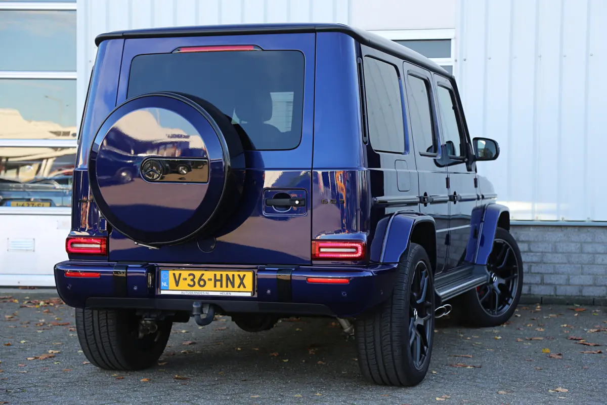 AMG 63 Grijs kenteken*MB Fabrieksgar.t/m02-2029!*Mystic Blue*Drivers package/Ride Control/Sportuitlaat/Nappa/Massage/ACC/Dak/Night II/22 inch/VOL*
