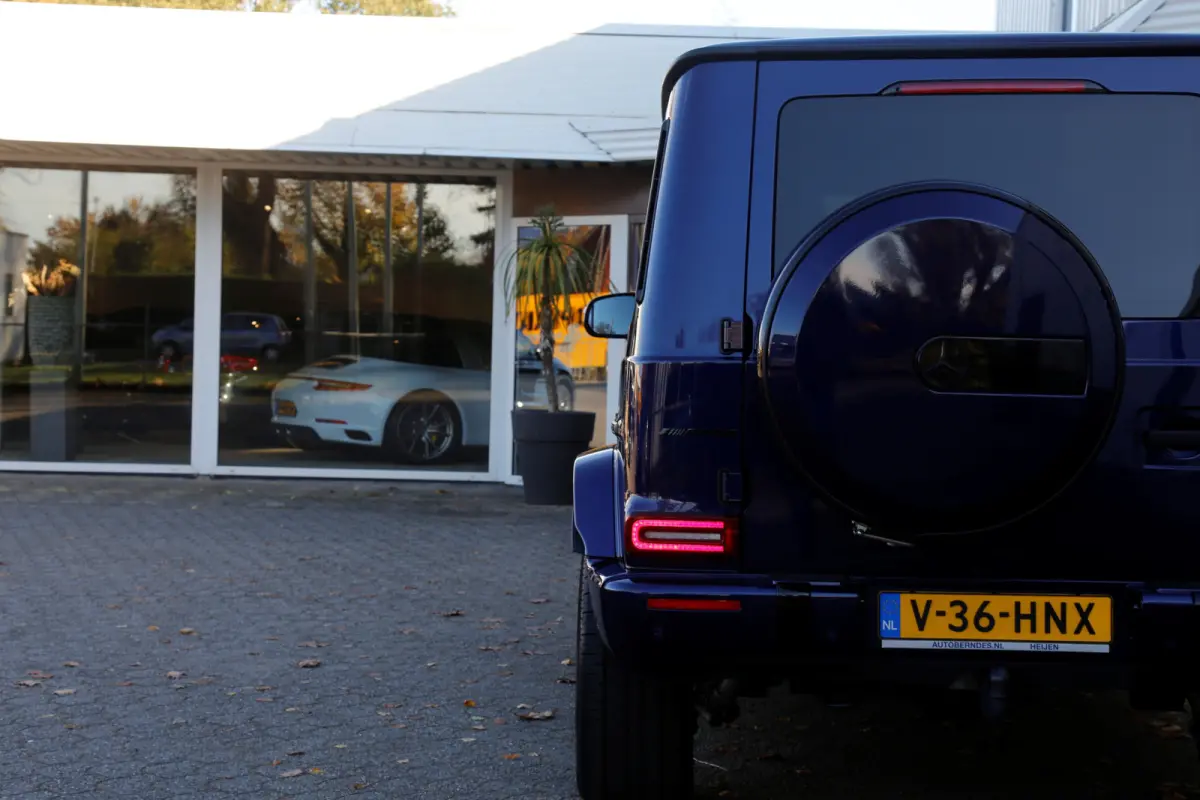 AMG 63 Grijs kenteken*MB Fabrieksgar.t/m02-2029!*Mystic Blue*Drivers package/Ride Control/Sportuitlaat/Nappa/Massage/ACC/Dak/Night II/22 inch/VOL*