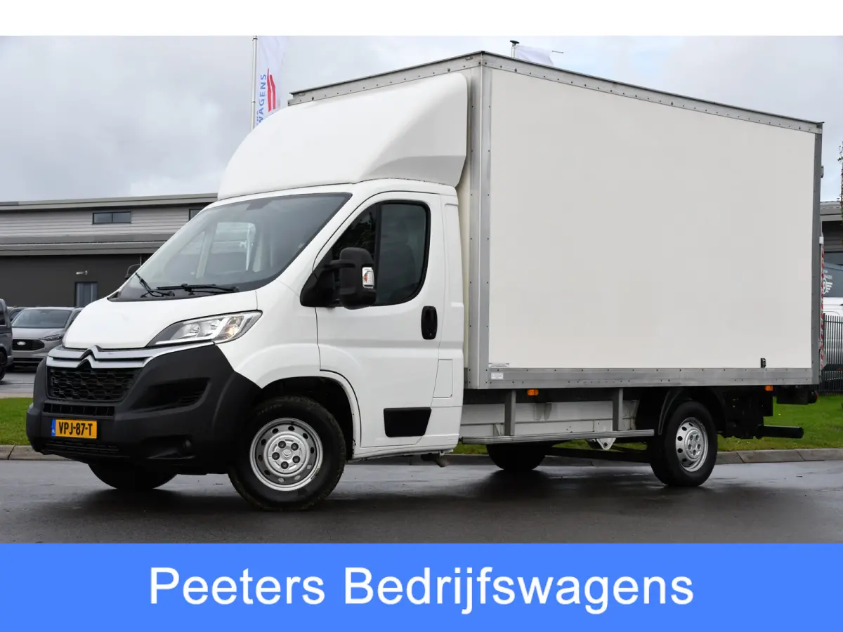 35 2.0 BlueHDi L4 Bakwagen Cruise, NAVI, 165PK, Laadklep, Airco, Uniek!