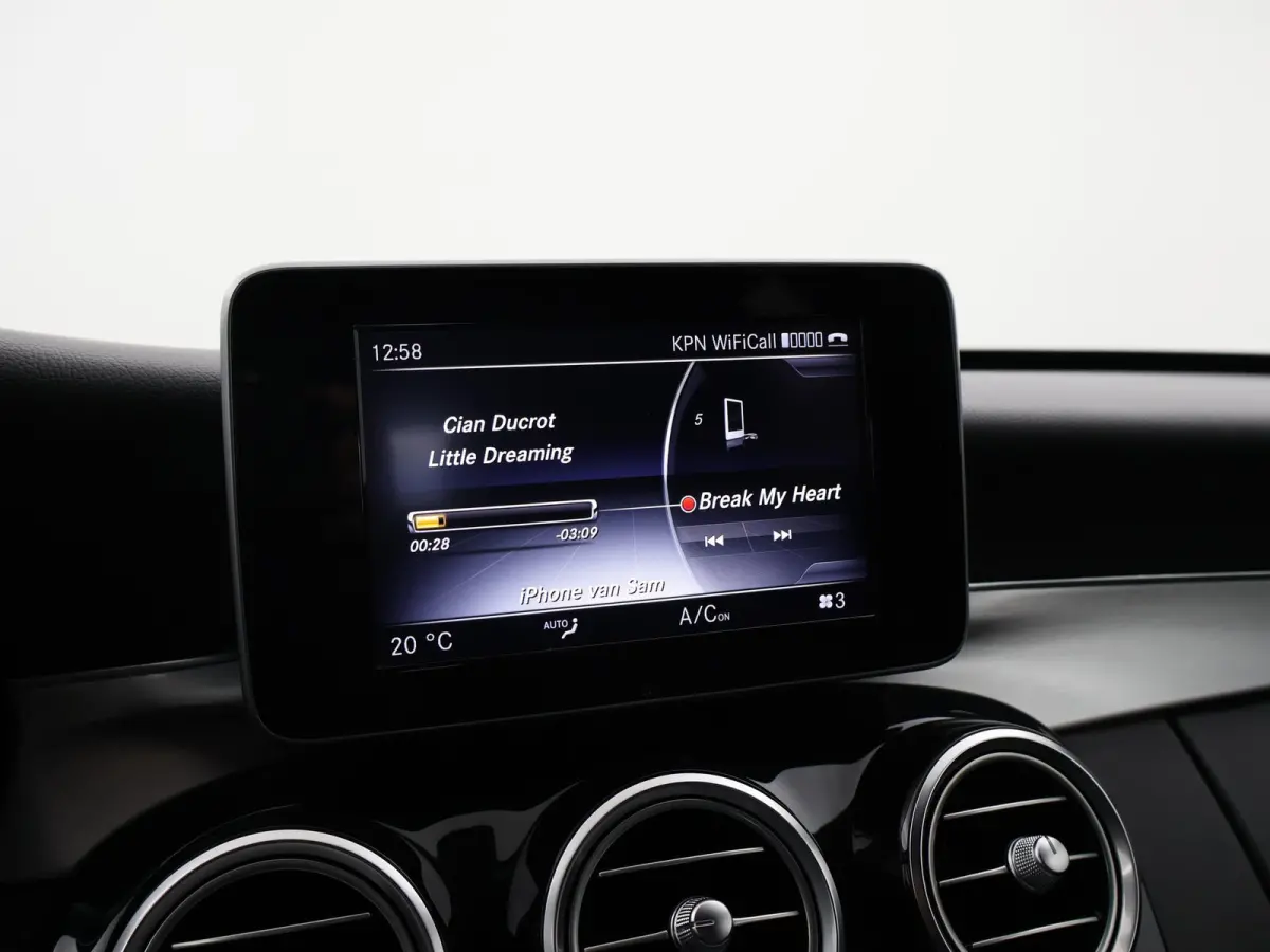 180 CDI AMG SPORT *CAVANSITE BLUE* + SPORTSTOELEN | LED | STOELVERW. | 18 INCH LMV