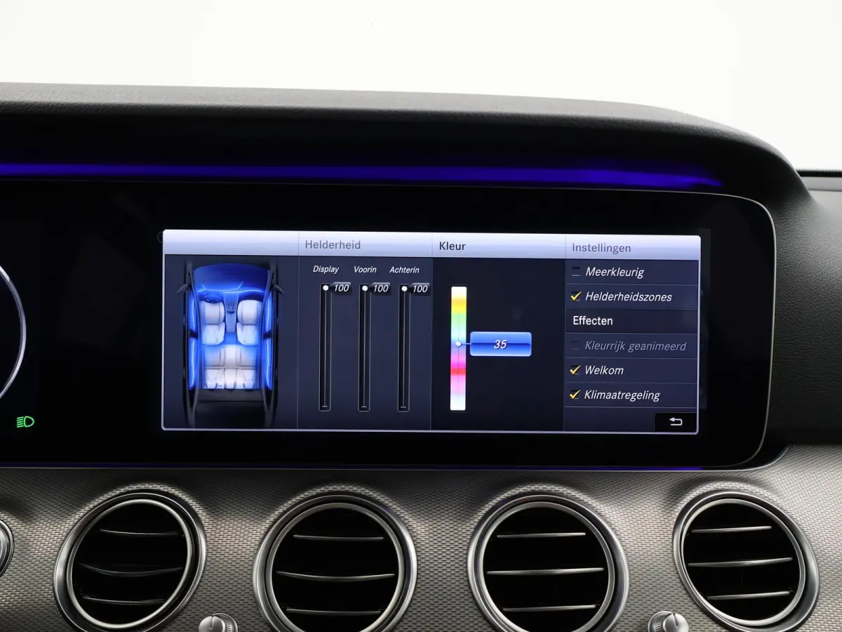 350e PLUG-IN HYBRID + HEAD-UP | DISTRONIC+ | SFEERVERLICHTING | LUCHTVERING