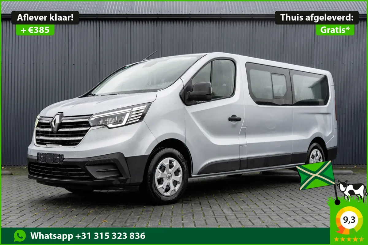 dCi 150PK | L2H1 | 9-Zits | ex BTW/BPM | LED | Navigatie | Cruise | Airco | PDC | Euro 6