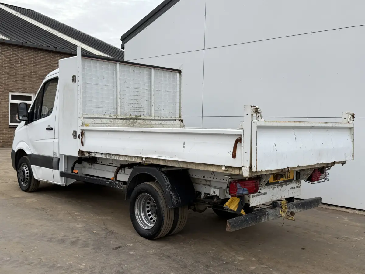 514 2.2 CDI Kipper Open Laadbak Dubbellucht Kist 3.5t Trekhaak Euro 6 Cruise Control Benne Tipper